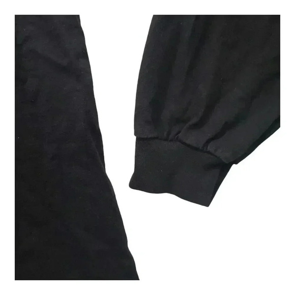 Smokin Bowls Vermont Graphic Long Sleeve T Shirt Black Red Bar Anvil Cotton Sz L - Picture 12 of 15